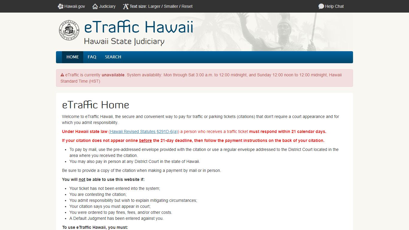 eTraffic Hawaii